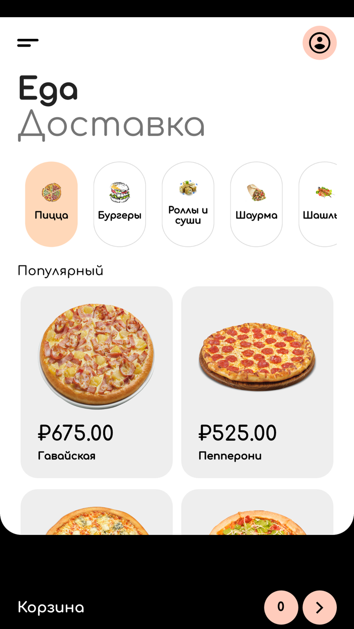 Single Delivery Food