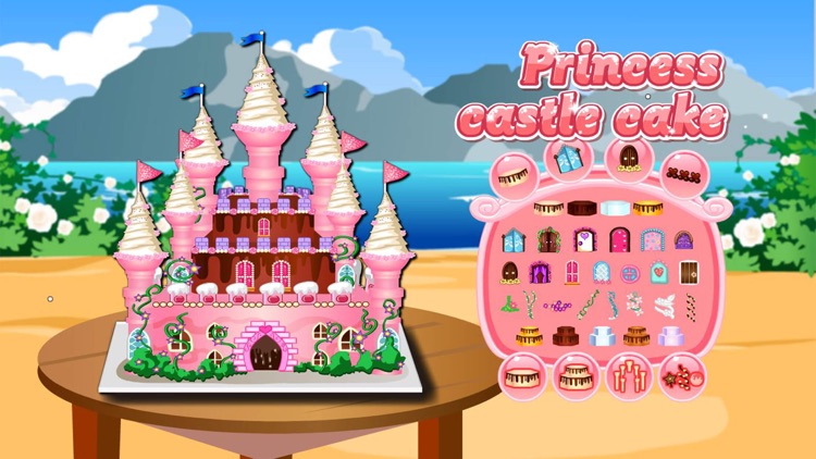 Princess Castle Cake Games