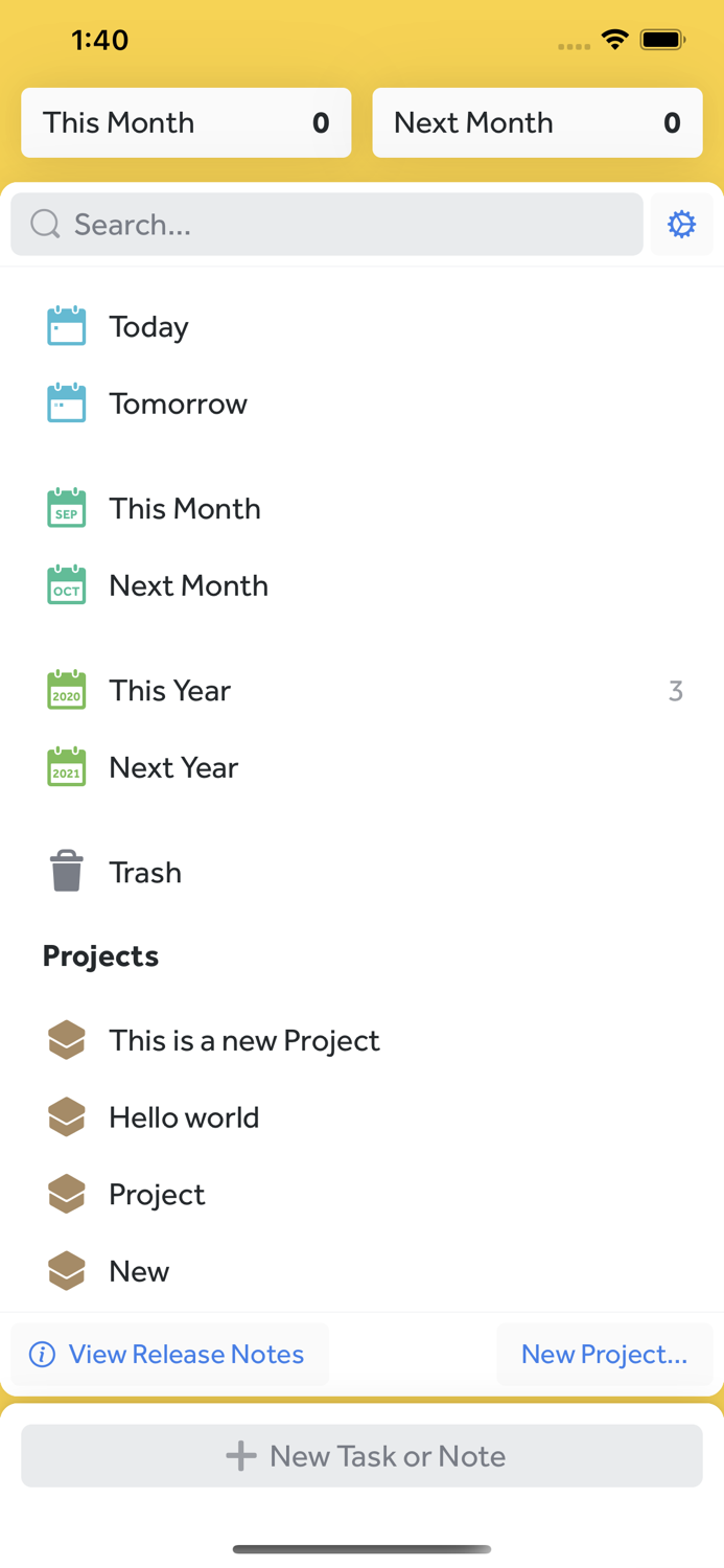 Gather  Tasks and Journal