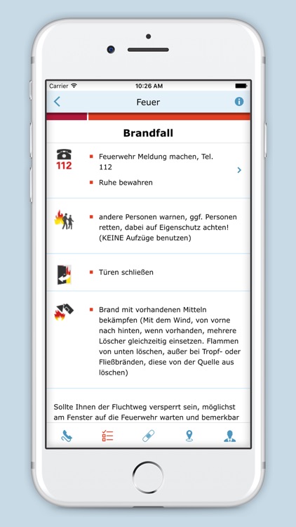 HALLESCHE Notfall-App