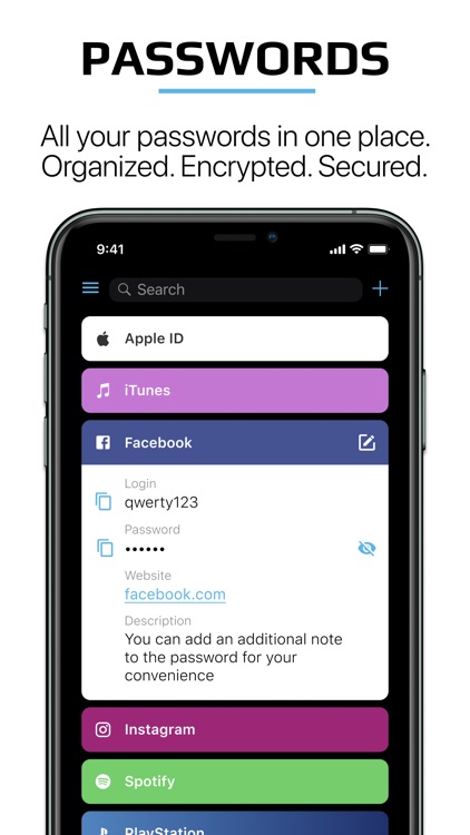 Password Manager - SecureX PRO screenshot-0