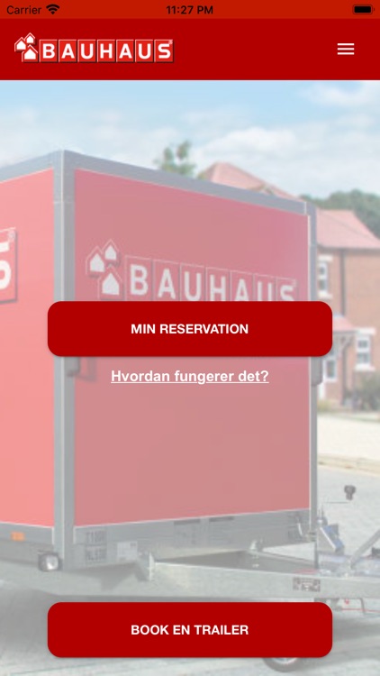 Bauhaus Trailerudlejning