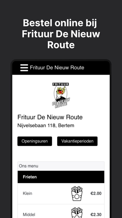 Frituur De Nieuw Route