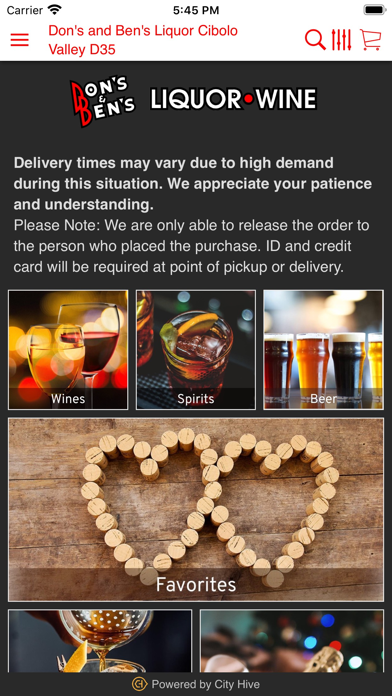 How to cancel & delete Dons and Bens Liquor from iphone & ipad 2