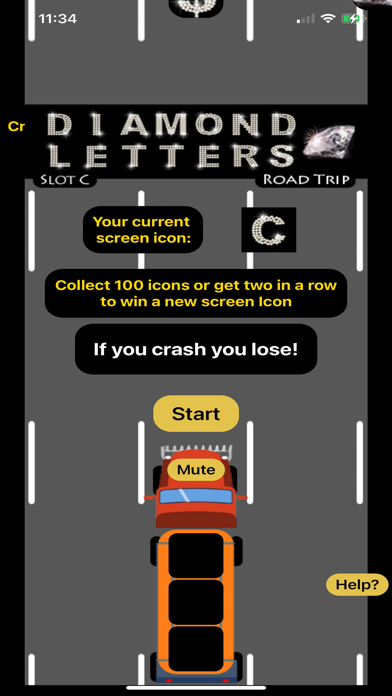 Slot C Diamond Letters screenshot 2