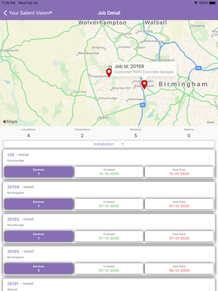 Salient Vision® IoT Management