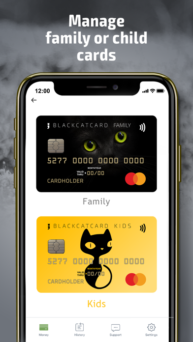 Blackсatсard: my prepaid card screenshot 3