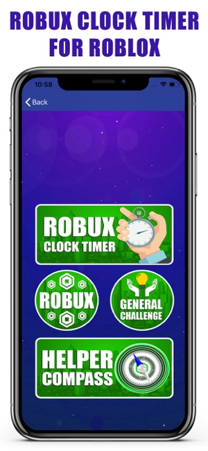 1 Rbx Clock Timer For Roblox On The App Store - roblox helper robux generator