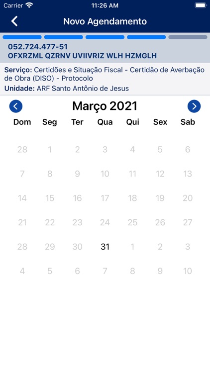 Agendamento RFB screenshot-5