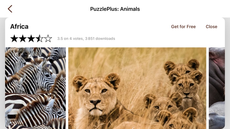 Jigsaw Puzzles Animals screenshot-5