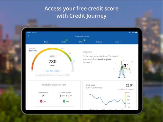 iPad Image of Chase Mobile®