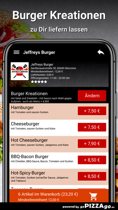 Jeffreys Burger München screenshot 5