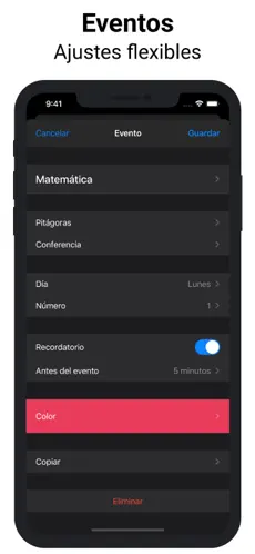Captura 6 Horario - Smart Timetable iphone