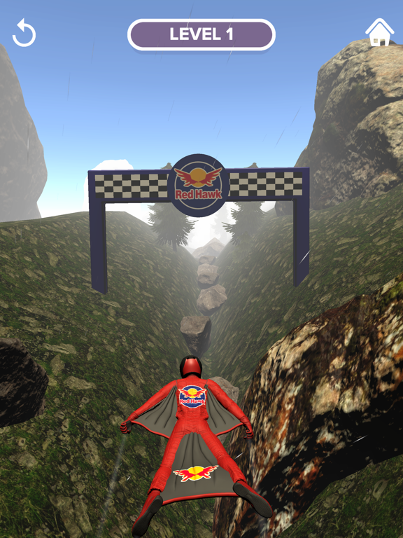 Crazy Wingsuit screenshot 2