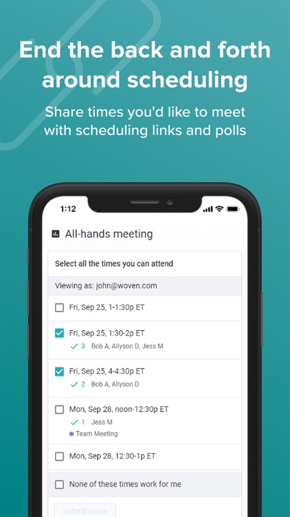 Woven - Calendar & Scheduling screenshot-3