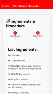 cake christmas recipes iphone screenshot 4