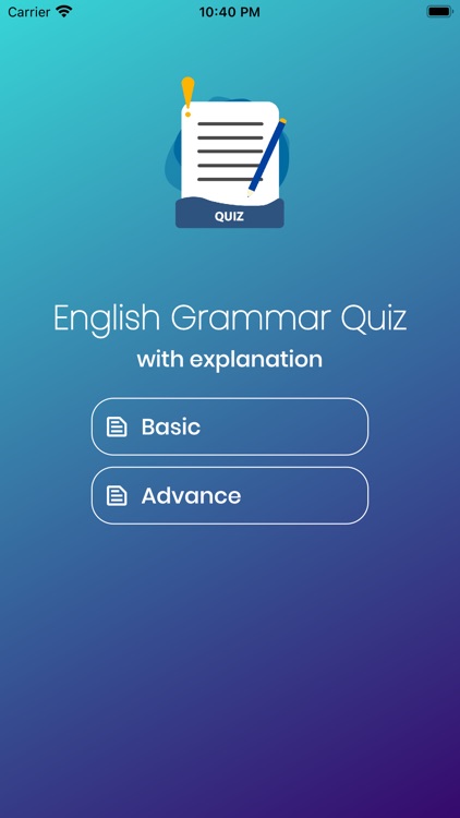 Grammar Quiz with Explanation
