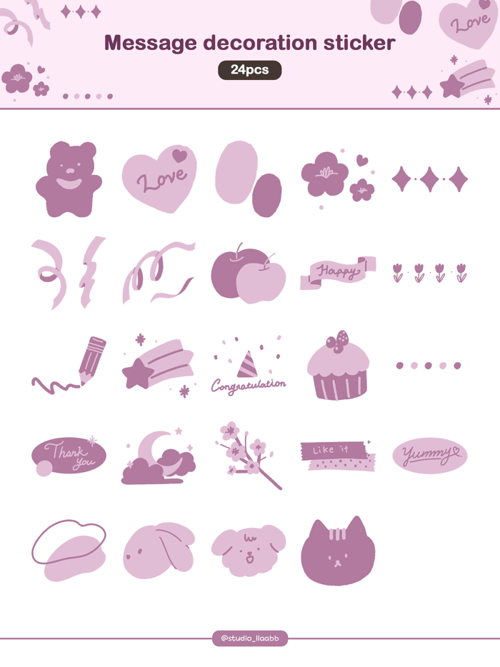 Purple Message Decorator
