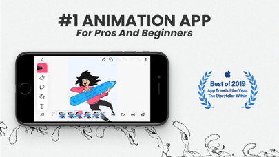 How to cancel & delete FlipaClip: Cartoon Animation from iphone & ipad 1