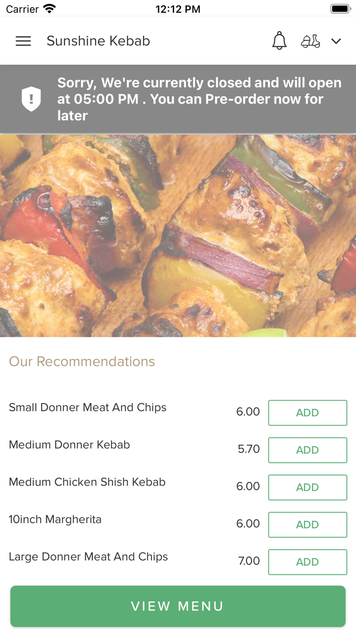 Sunshine Kebab Merthyr Tydfil