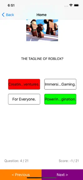 Game screenshot ROBUX Quiz - Roblox Codes apk