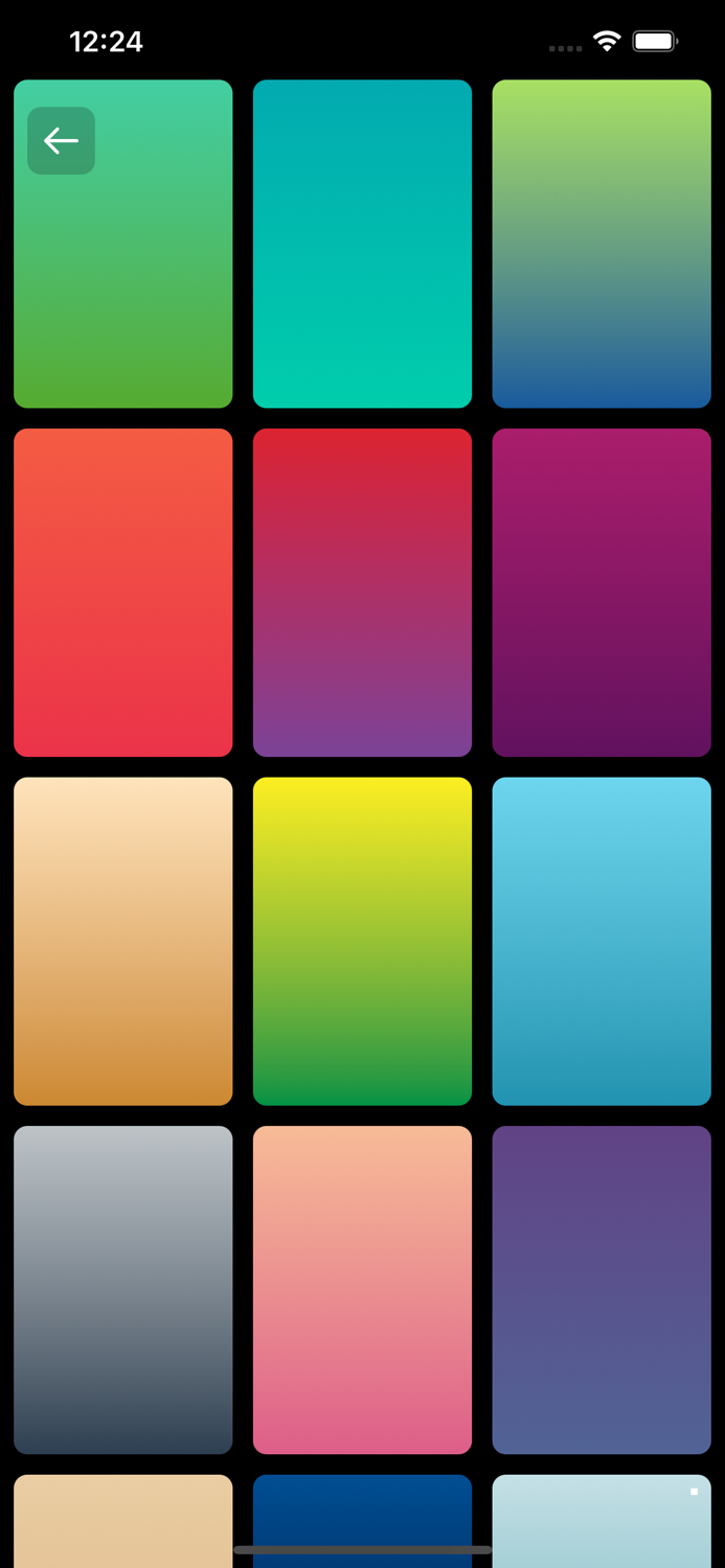 GRADIENT COLOR WALLPAPERS