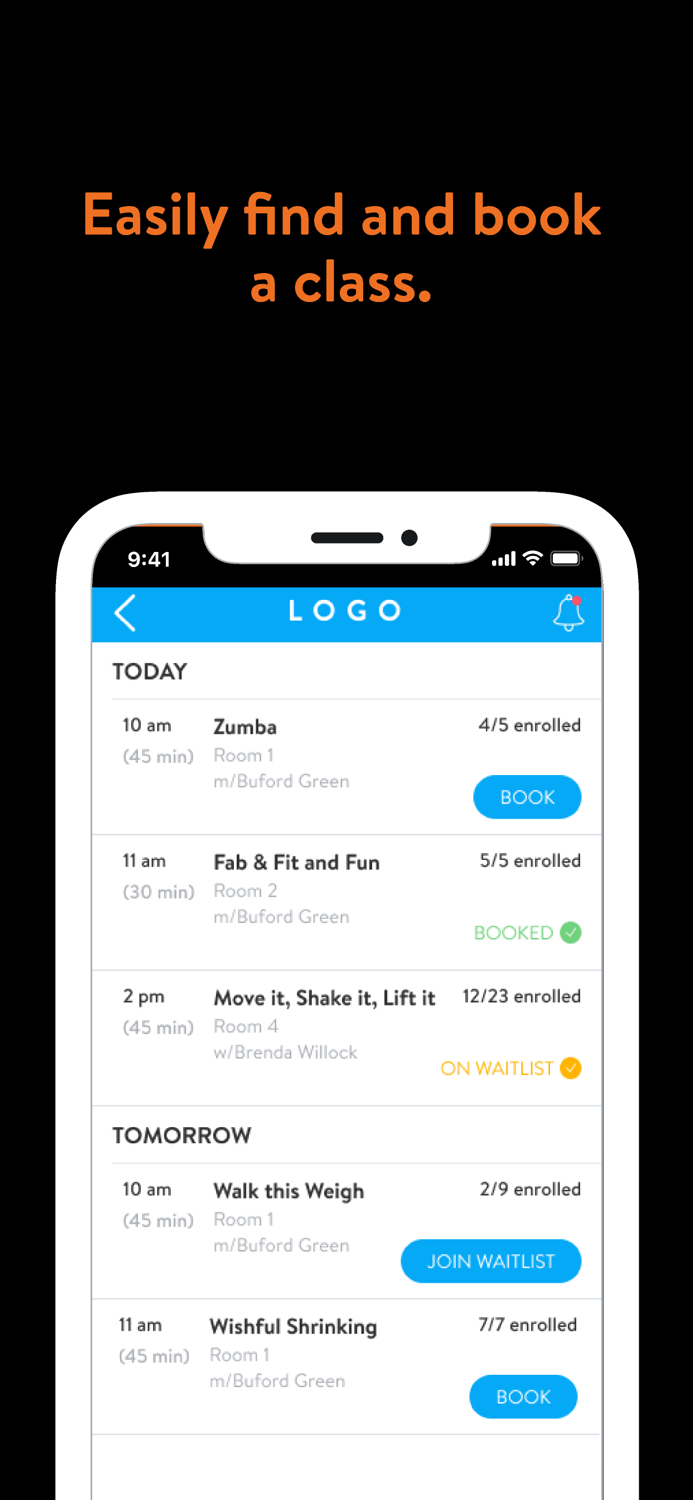 Charlotte Athletic Club App