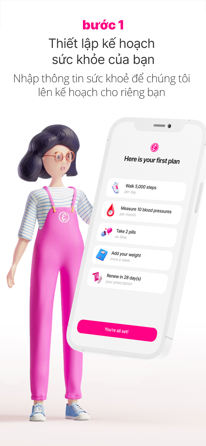 Elfie • Quản lý cao huyết áp