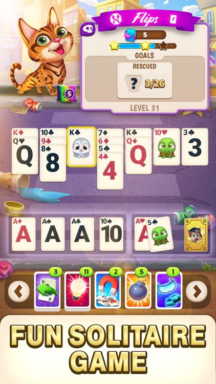 Solitaire Pets Adventure screenshot-0