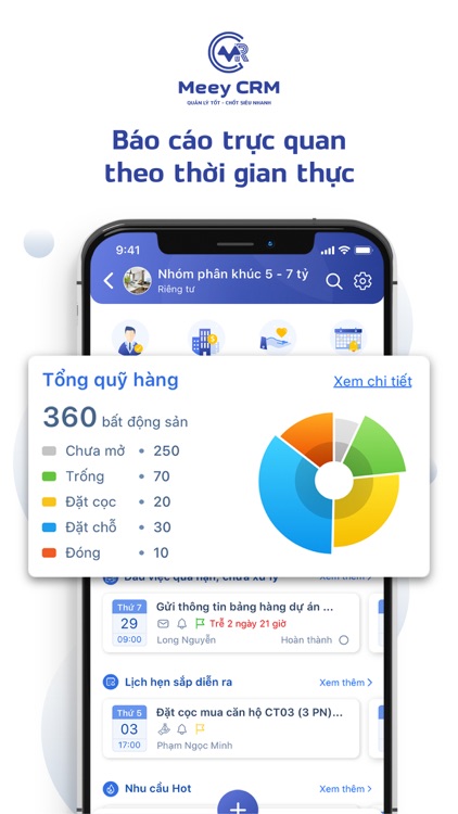 Meey CRM - CRM Bất Động Sản screenshot-3