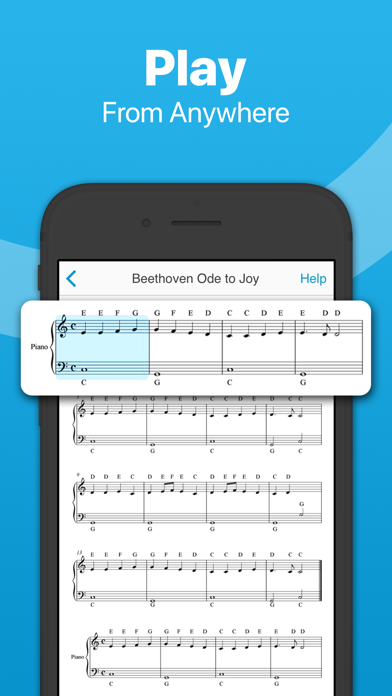 How to cancel & delete Sheet Music Scanner from iphone & ipad 4
