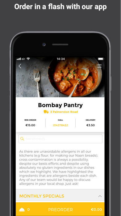 How to cancel & delete Bombay Pantry - Award winning from iphone & ipad 1