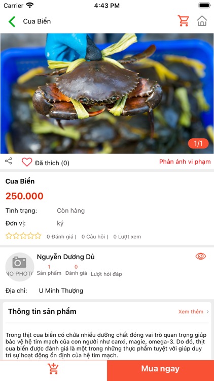 Nông sản an toàn Kiên Giang