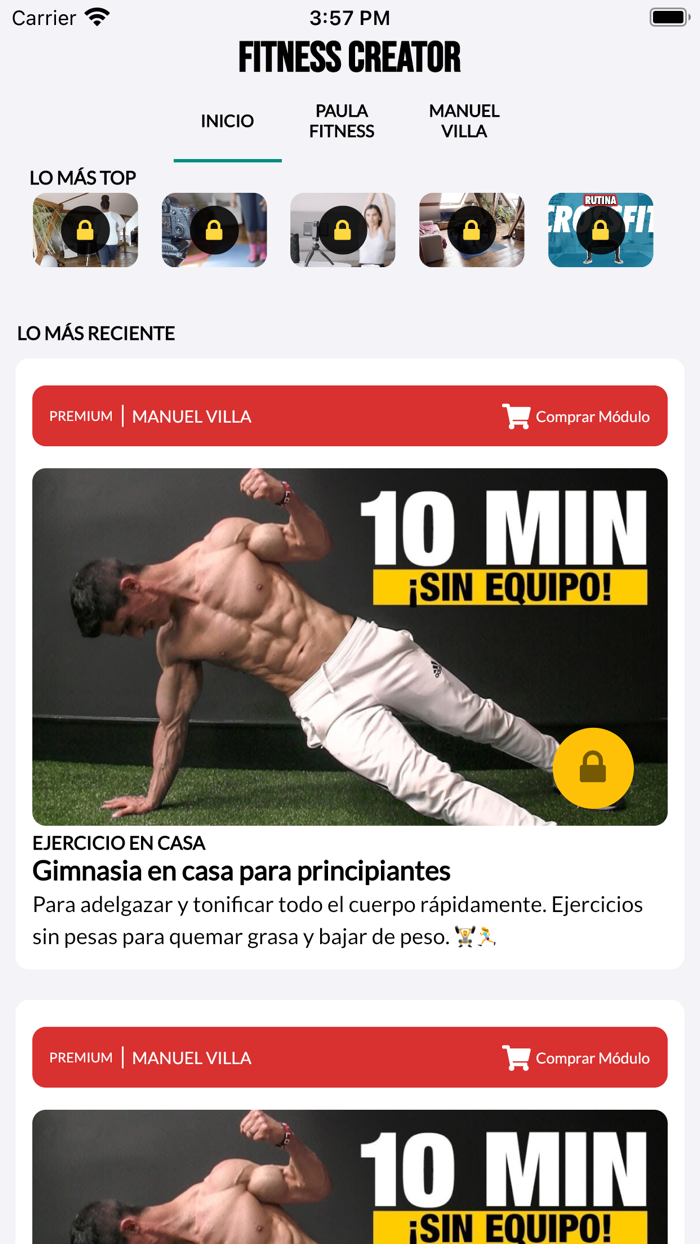 Fitness Creator