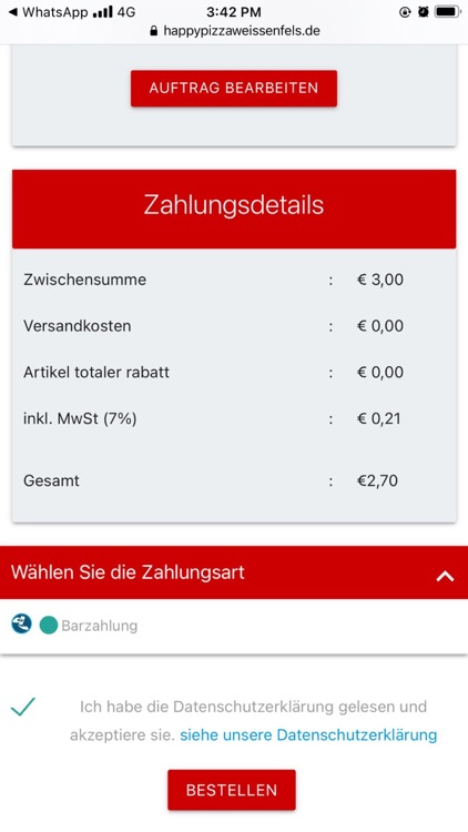 Happy Pizza Weissenfels screenshot-3