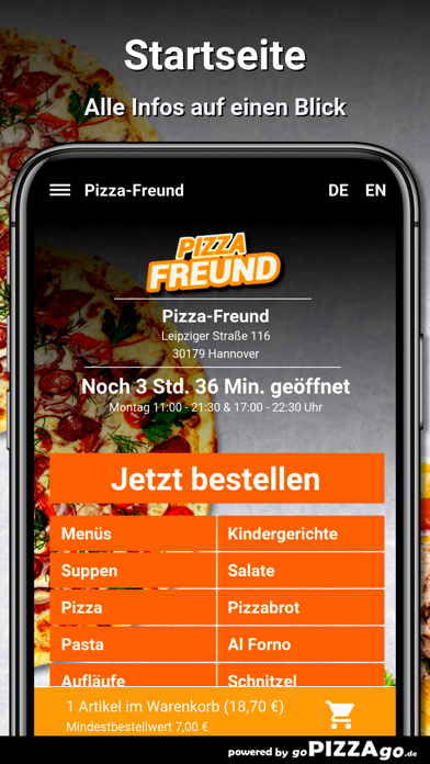 Pizza-Freund Hannover screenshot 2