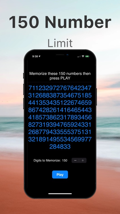 Number Memory Quiz