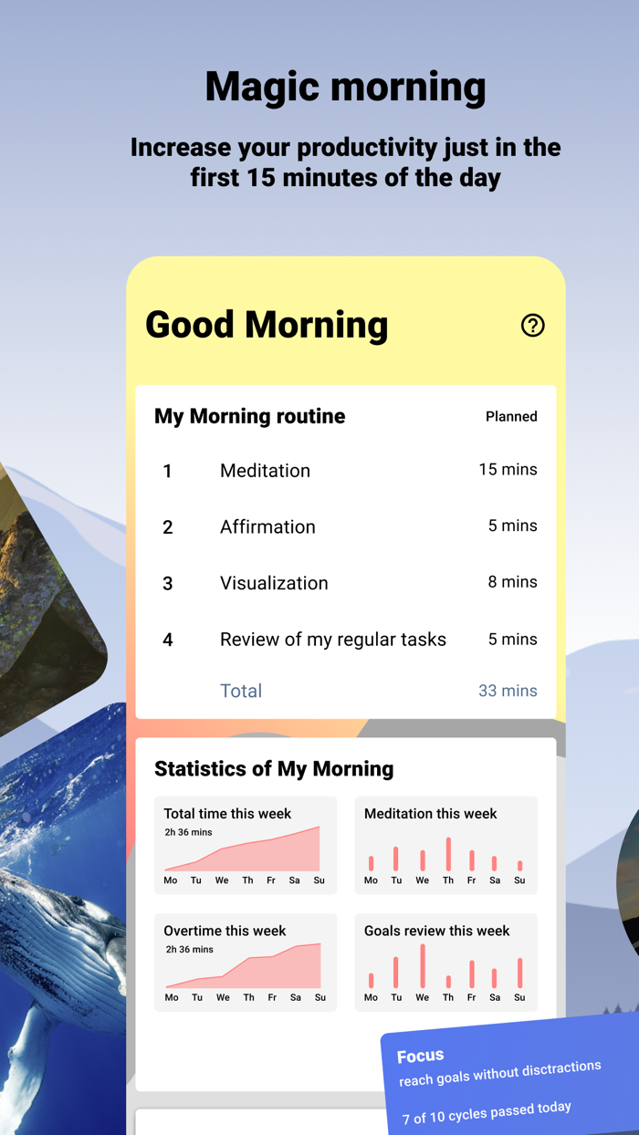 Ugreat goals planner, habits
