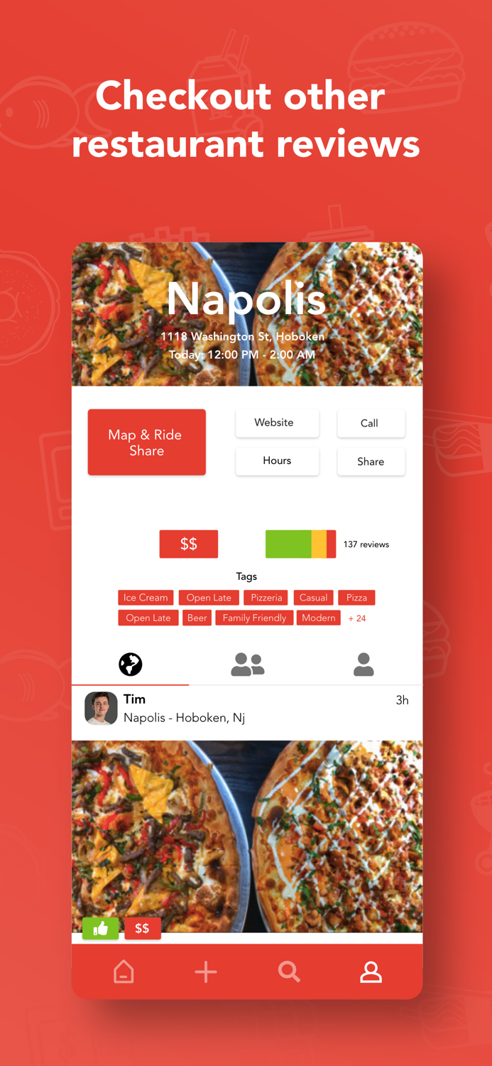 Forkist Food Friends Connect