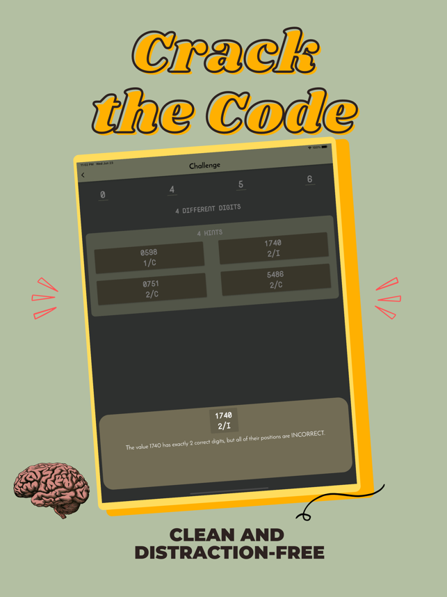 ‎Crack the Code: Puzzle Games Capture d'écran