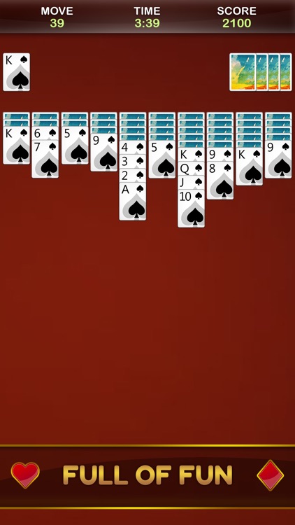 Spider Solitaire Ⓞ