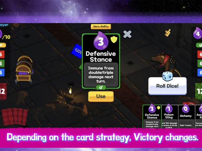 Battle Dice - Throw  Win