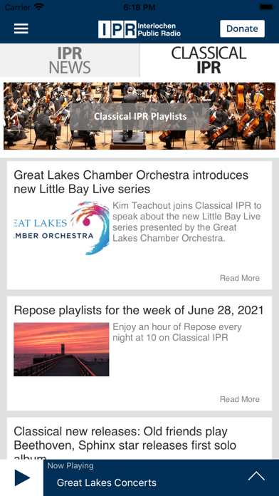 Interlochen Public Radio screenshot 2