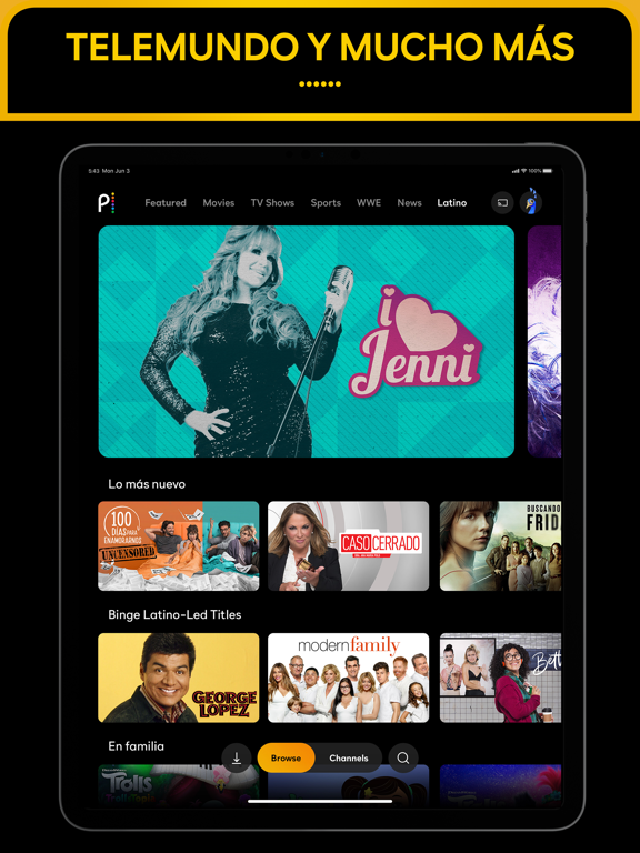 iPad Image of Peacock TV: Stream TV & Movies