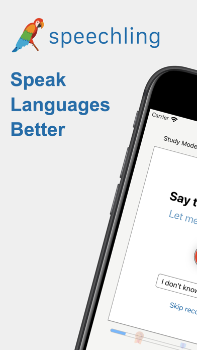 How to cancel & delete Speechling: Learn Any Language from iphone & ipad 1