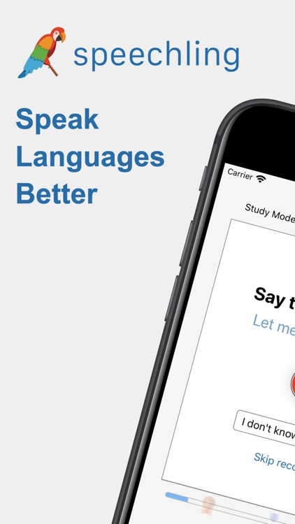 Speechling: Learn Any Language