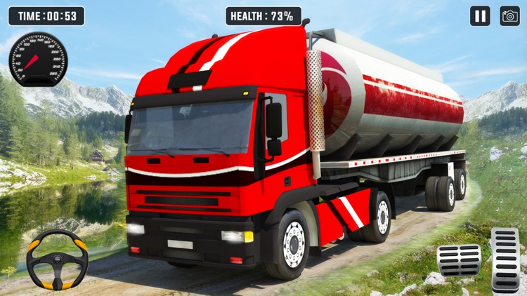 Truck Simulator-Oil Transport screenshot-3