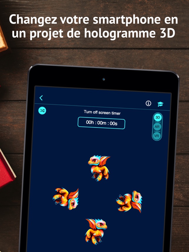 Hologramme 3d Ar Projecteur Dans L App Store