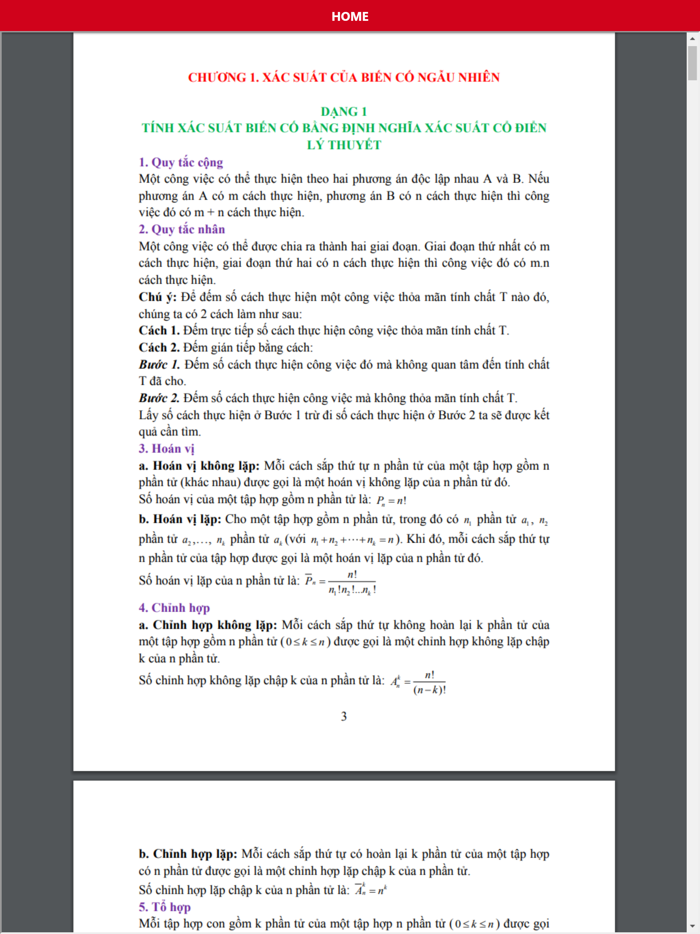 Xác suất Thống kê