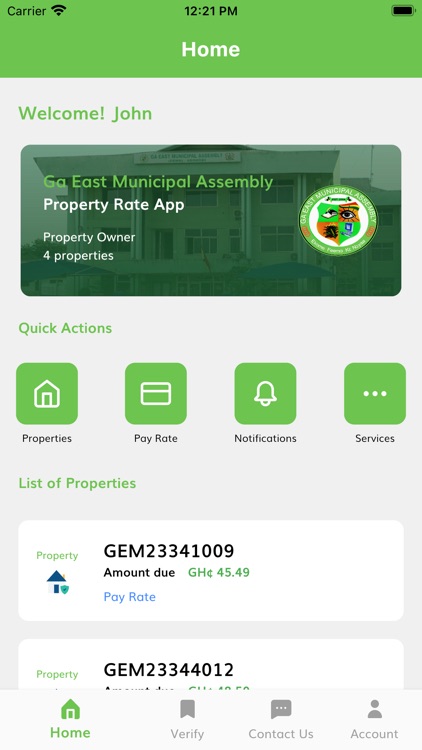 GEMA Property Rate App